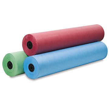 Papel Kraft Natural 60g/m2 700mm X 182m - Verde Caixa 1 rolo