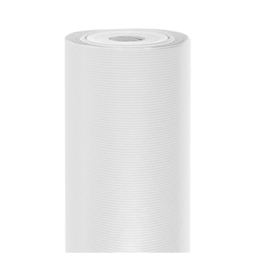 Papel de embrulho Kraft Natural 60g/m2 0,7x100m Branco 1 rolo