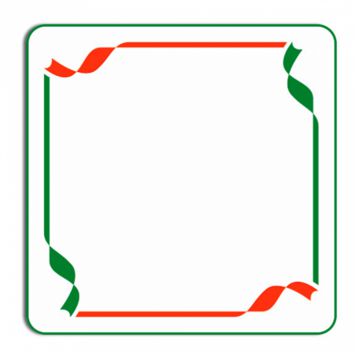 Base de Copos em cartolina absorvente 85x85mm Trattoria 12x500un