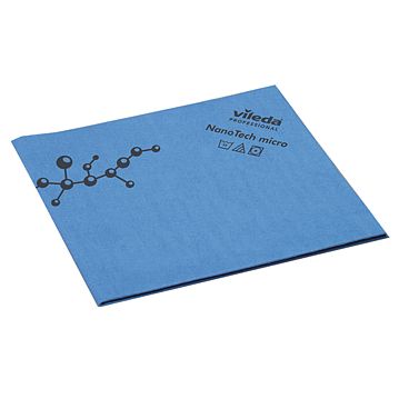 Panos Nano Tech Micro Vileda 380x400 mm Azul 5un