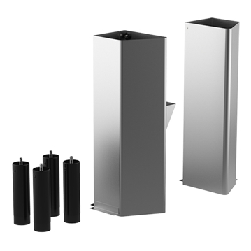 Kit elevao com mangas em inox para Espremedor de Sumo Zummo Z14