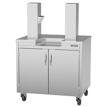 Armrio de cho 80cm em Inox para Zummo Z40