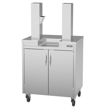 Armrio de cho 67cm em Inox para Zummo Z40