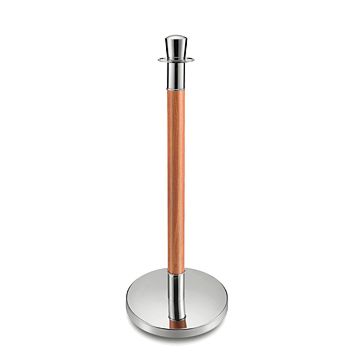 Colonne mobile pour corde - acier inoxydable et bois