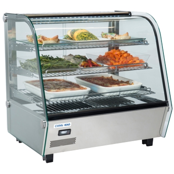 Vitrine Expositora de Bancada a quente Cool Head RH120