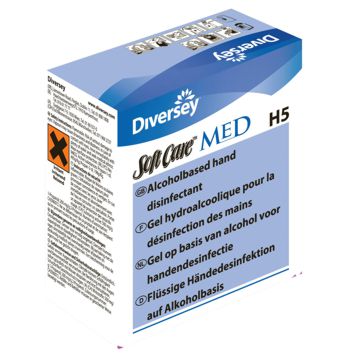 D�sinfectant pour les mains Soft Care Line Med H5 - 800ml