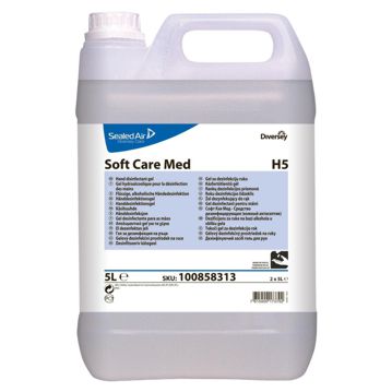 Desinfectante das m�os Soft Care Med H5 - 5L