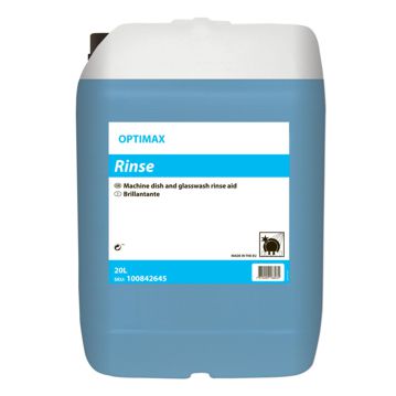 Secante Lquido Optimax Rinse 20L
