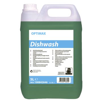 Detergente para Lavagem manual da Loua Optimax Dishwash 5L