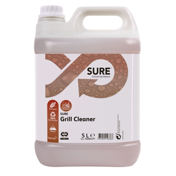 Detergente para limpeza diria de fornos e grelhas Sure Grill Cleaner 5L