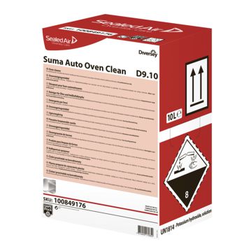 Produto para limpeza de fornos Suma Auto Oven Clean D9.10 Safepack 10L