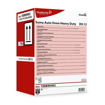 Produto para limpeza de fornos com sujidade dif�cil Suma Auto Oven Grill Heavy Duty D9.12 Safepack 10L