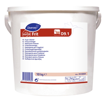 P para limpeza de sujidades difceis e/ou carbonizadas Suma Frit D9.1 10kg