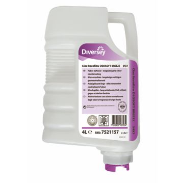 Amaciador neutralizador de odores concentrado Clax Revoflow Deosoft Breeeze 54X1 - 4L