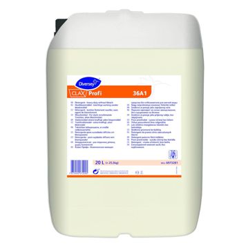 Detergente lquido para guas macias e roupa com pouca ou mdia sujidade Clax Profi 36A1 - 20L