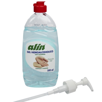 Gel hidroalcoh�lico ALIN 500 ml