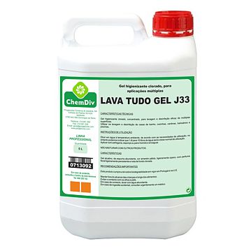 Lava Tudo Gel J33  5 L