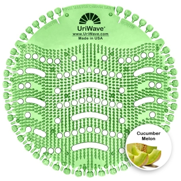 Tapete desodorizante para urinol Uriwave Cucumber Melon Verde 1 un