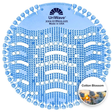 Tapete desodorizante para urinol Uriwave Ocean Mist Azul 1 un