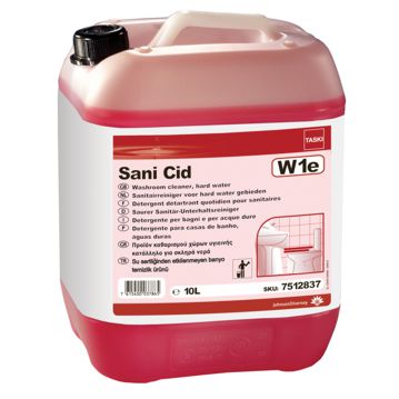 Limpeza Casas Banho guas Duras Sani Cid 10L
