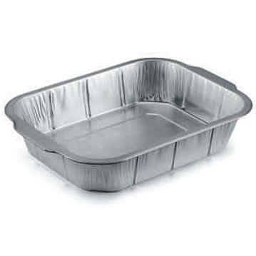 Forma de Aluminio Rectangular Paredes Lisas Bordo G 1520cc - AS221520