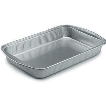Forma de Aluminio Rectangular Paredes Lisas Bordo G 1650cc - AS221650