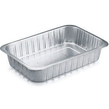 Forma de Aluminio Rectangular Paredes Lisas Bordo G 1737cc - AS221740