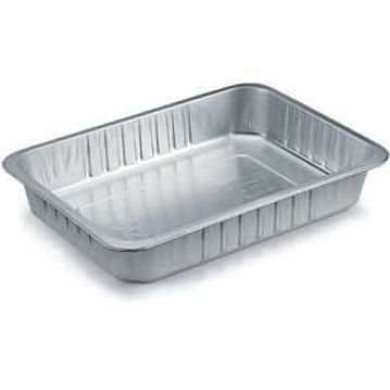 Forma de Aluminio Rectangular Paredes Lisas Bordo G 1820cc - AS221820