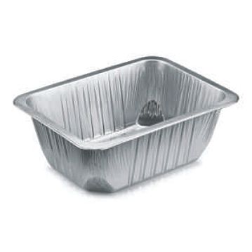 Forma de Aluminio Rectangular Paredes Lisas Bordo G 1900cc - AS221900