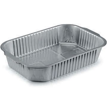 Forma de Aluminio Rectangular Paredes Lisas Bordo G 2160cc - AS222160