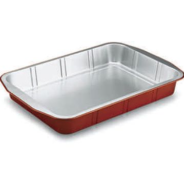 Forma de Aluminio Rectangular Paredes Lisas Bordo G 3405cc - AS223405