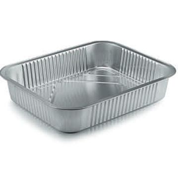 Forma de Aluminio Rectangular Paredes Lisas Bordo G 3600cc - AS223600