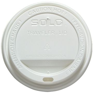 Tampa Plstico Traveler Branca para Copos 20-24oz Caixa 10x100