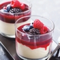 Panna Cota de Frutos Vermelhos