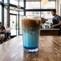 Blue Iced Latte