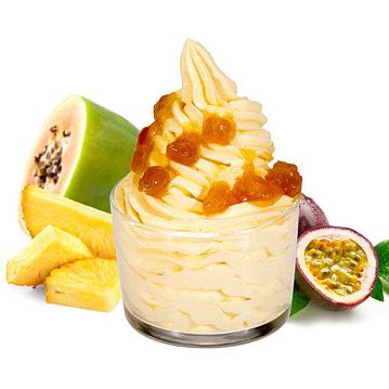 Gelado de Iogurte e Maracuj