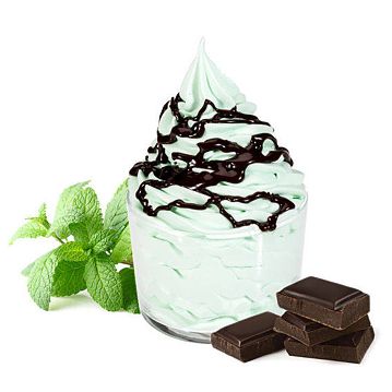 Gelado de Iogurte e Menta