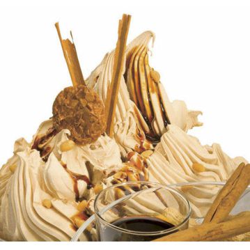 Gelado Amendoim Canela