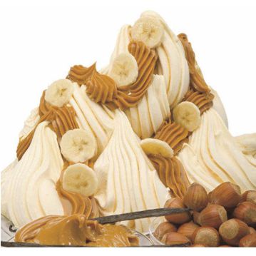 Gelado Baunilha Banana