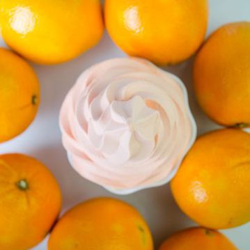 Gelado Soft de Baunilha Laranja