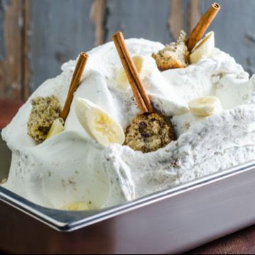 Gelado de Banana Po com Bourbon