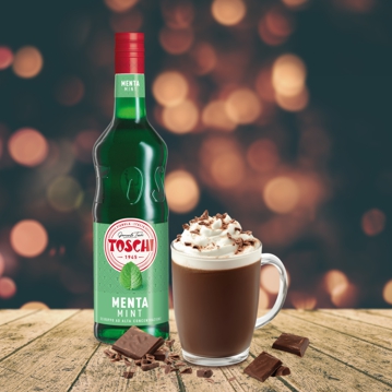 Chocolate Quente com Menta