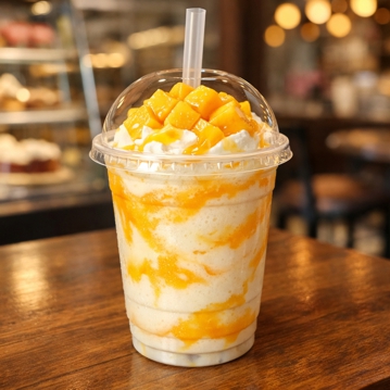 Frapp� de Iogurte e Manga