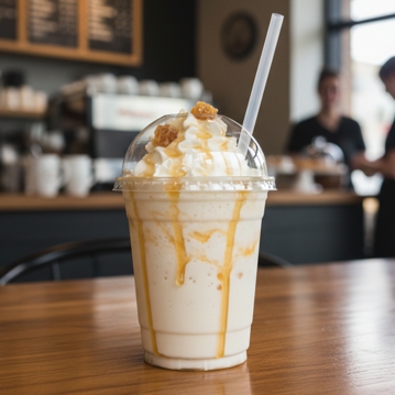 Frapp� de Chocolate Branco e Mel